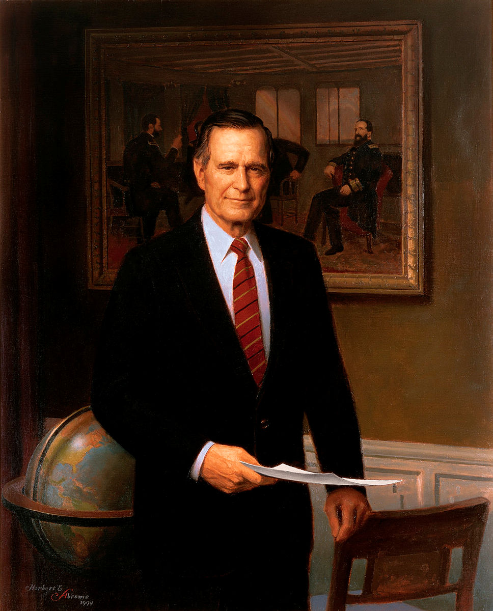 Photo of George Herbert Walker Bush, 41st President of the US
